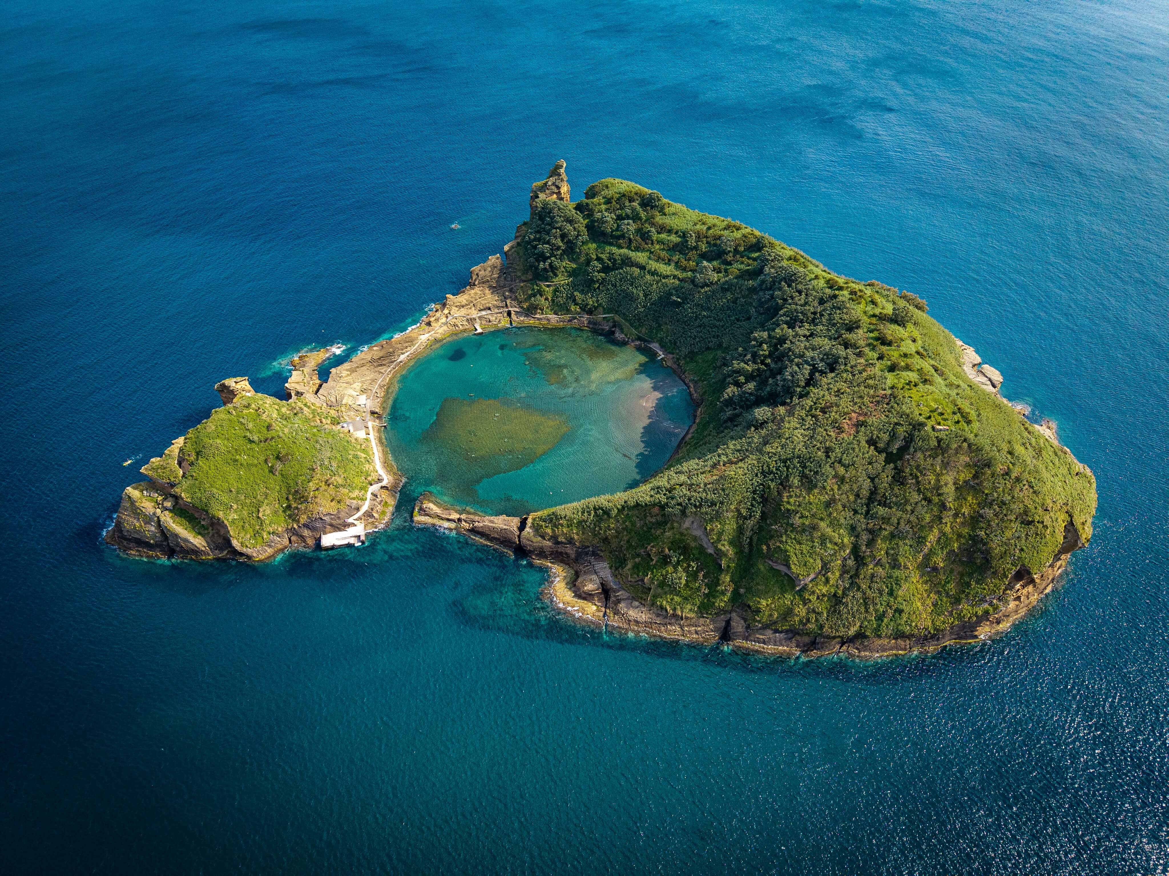 Islet of Vila Franca do Campo, Azores, Portugal